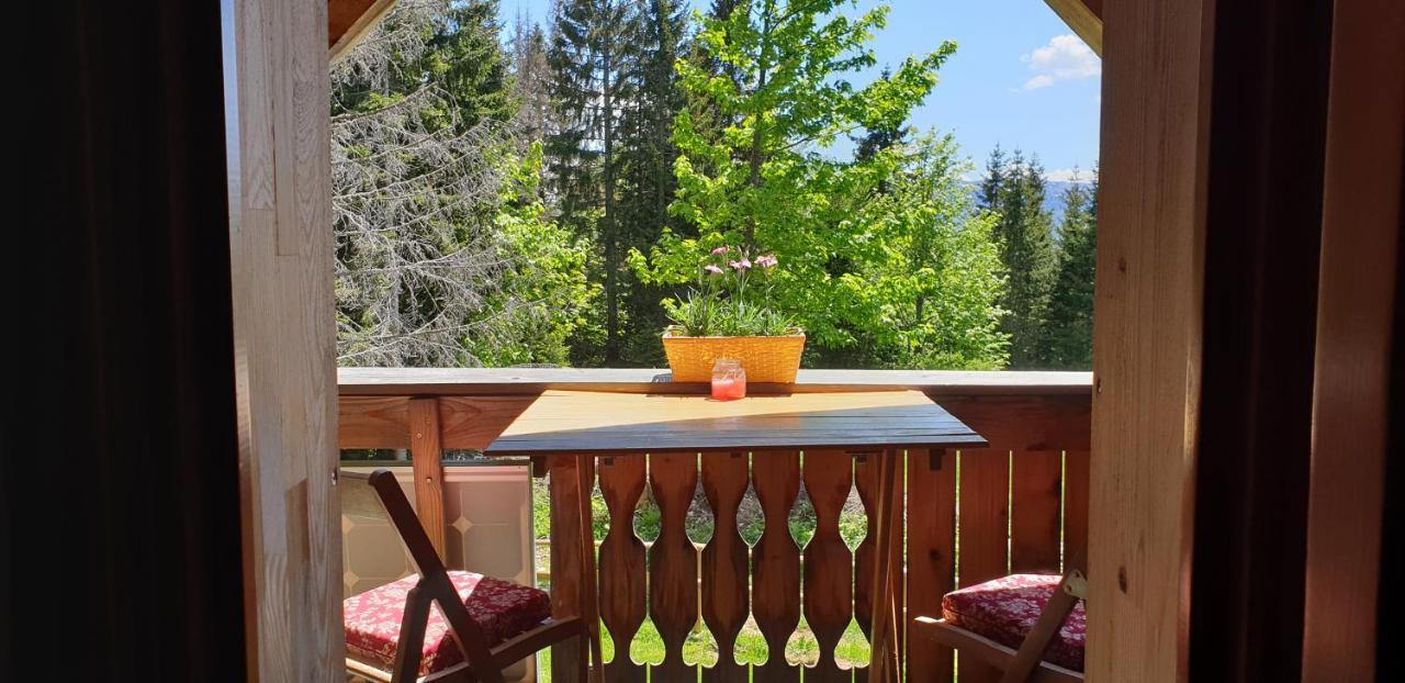 Mountain Eco Chalet Konjska Dolina On 1400 M Asl -Near Pokljuka Srednja Vas v Bohinju Esterno foto