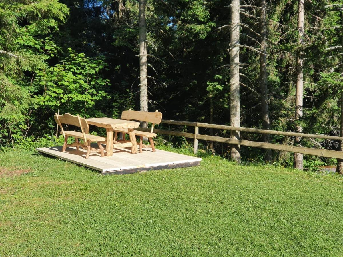 Mountain Eco Chalet Konjska Dolina On 1400 M Asl -Near Pokljuka Srednja Vas v Bohinju Esterno foto